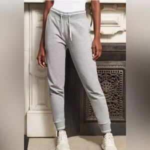 La Ligne Jogger Sweatpants Heather Gray Large